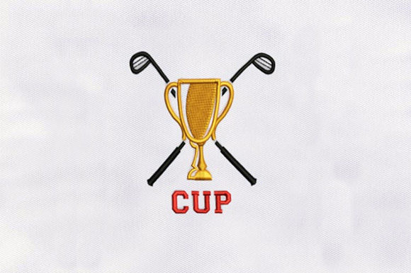 A Close Look at Trophy: A Machine Embroidery Design for Personalized Gifts