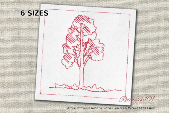 Birch Tree Redwork: A Designer's Review of This Handcrafted Gem