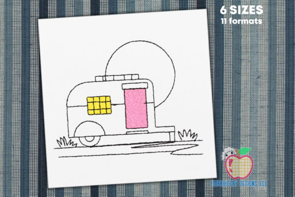 Retro Camper Van Sketch – A Designer’s Honest Take