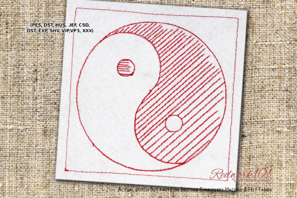 Yin and Yang: A Craft Fair Embroidery Review